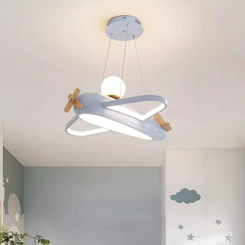Modern chandelier for children's room with romantic and elegant style - vue 6 sur 8