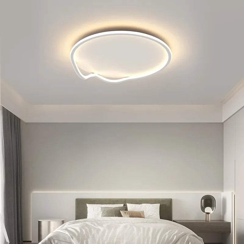 Nordic simple creative decorative LED ceiling light - vue 5 sur 10