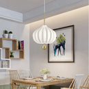 Modern pendant light with adjustable metal wire