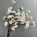 Artificial silk flowers for soft and elegant decor
