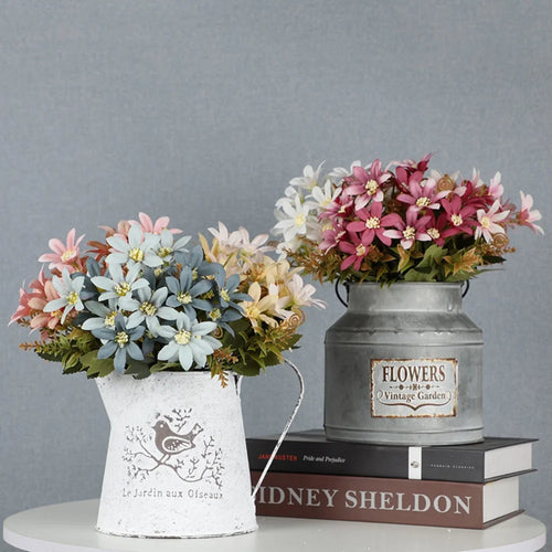 Decorative artificial flower bouquet for home and events - vue 5 sur 25