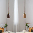 Loft wood LED pendant lamp modern lampshade home decoration lighting
