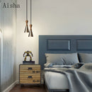 Solid wood chandelier for decorative indoor lighting