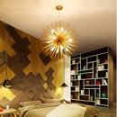 Hedgehog ball chandelier nordic style home lighting