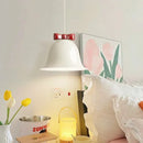 Children's pendant light with bow tie