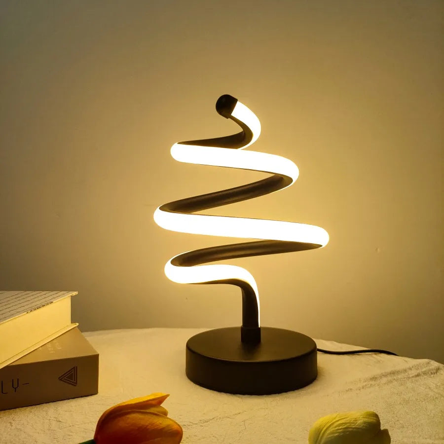 Creative Christmas tree USB desk lamp