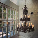 44-arm crystal chandelier for hotel and commercial centre