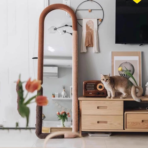 Modern nordic mirror for creative and aesthetic decor - vue 5 sur 9