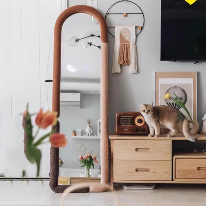 Modern nordic mirror for creative and aesthetic decor - vue 5 sur 9