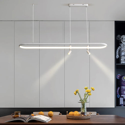 Modern Nordic chandelier for dining table decor - vue 5 sur 12