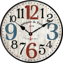 retro silent wall clock for modern home decor