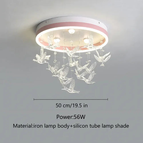 Sandyha modern decorative LED chandelier for children - vue 7 sur 10