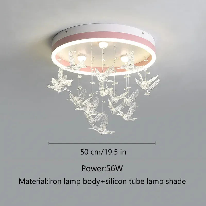 Sandyha modern decorative LED chandelier for children - vue 6 sur 10