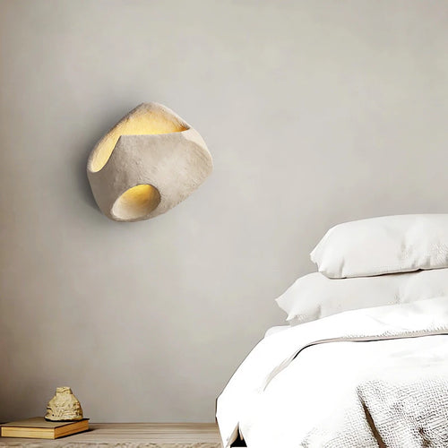 Creative cement wall light for various spaces - vue 3 sur 9