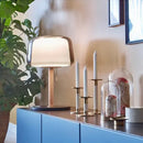 Modern glass bedside lamp for elegant décor