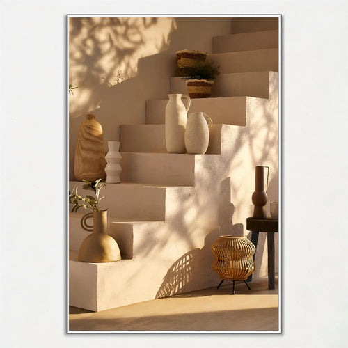 Modern bohemian poster for elegant wall decoration