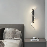 Modern LED wall light for contemporary interior decor