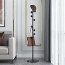 floor-standing coat rack for clothes and bags, versatile