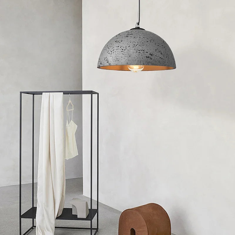 Modern minimalist wabi-sabi decorative pendant light for interiors