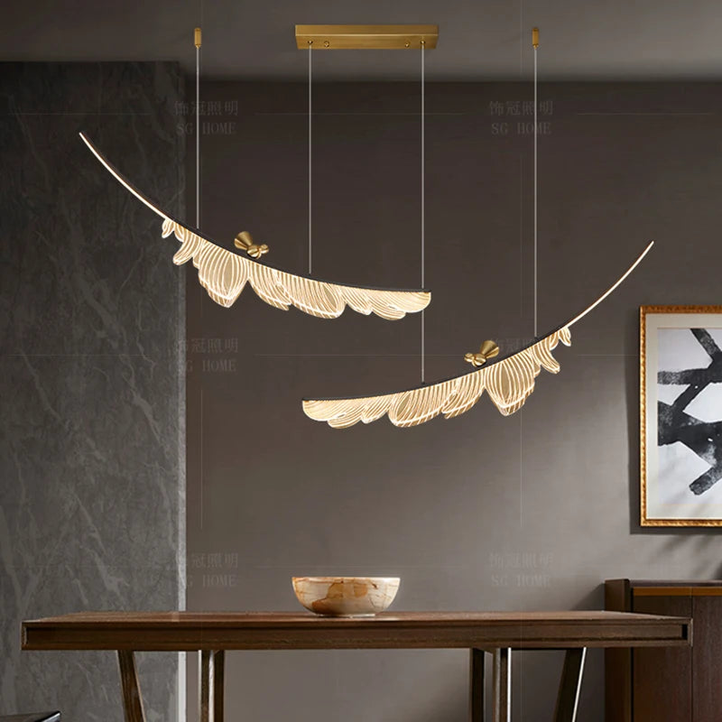 Indoor ceiling chandelier for dining room