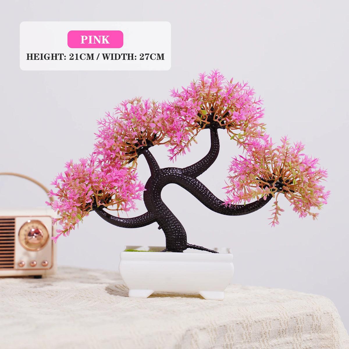 Artificial bonsai tree for indoor and outdoor decoration - vue 32 sur 32
