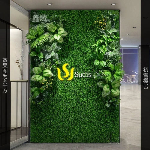Artificial plant wall for outdoor decoration and landscaping - vue 31 sur 30