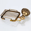 wall-mounted aluminum soap dish for bathroom