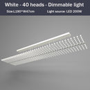 LED designer chandelier in Bilbao light rod