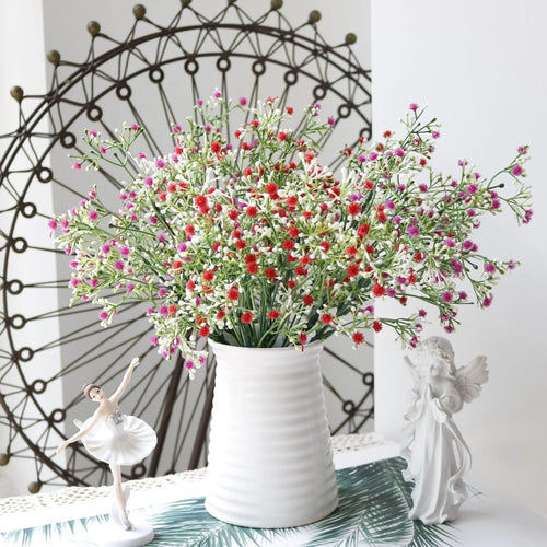 Artificial gypsophila bouquets for indoor and outdoor decoration - vue 5 sur 15