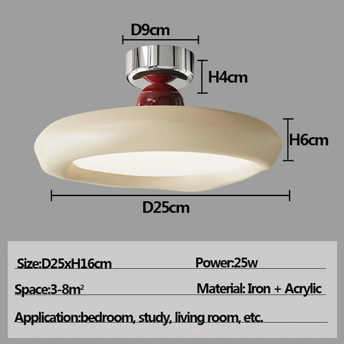 Modern LED chandelier for decorative indoor lighting - vue 10 sur 10