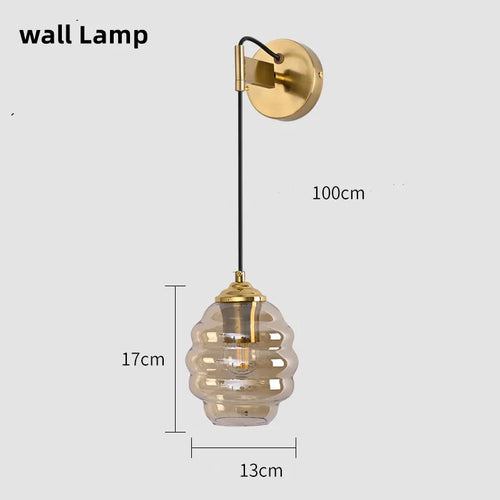 Modern stained glass pendant light for interior decoration - vue 17 sur 24