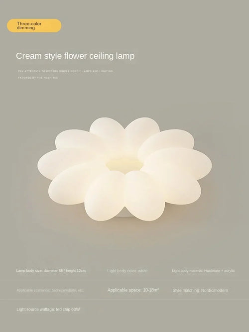 Creative petal chandelier for a warm and soothing atmosphere - vue 18 sur 24