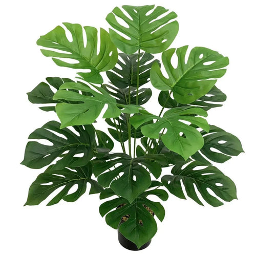 Artificial plants with large decorative leaves for indoors and offices - vue 15 sur 24
