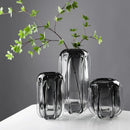 thick glass vase for terrarium and floral decoration