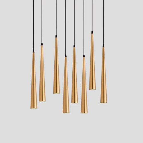Dimmable anti-glare LED pendant light long tube - vue 4 sur 9