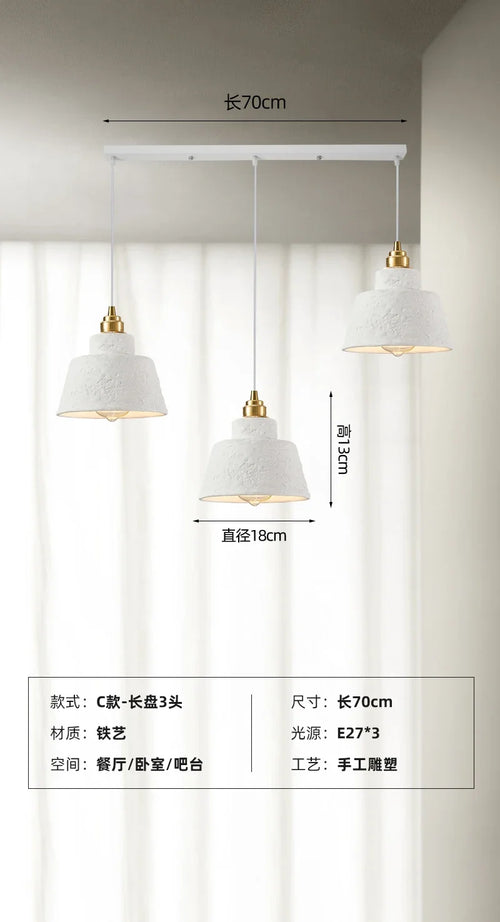 Handcrafted wabi-sabi pendant light for modern Japanese ambience - vue 12 sur 16