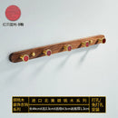 creative walnut wood hook for wall organization