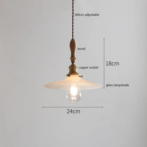 Suspension design led papillon céramique et bois - vue 25 sur 30