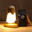 Toucan bird USB rechargeable night light Bluetooth table lamp for children's bedroom and Christmas decor