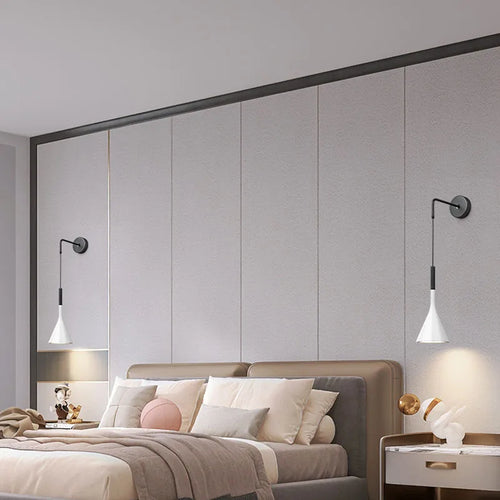 Modern resin wall light for interior decoration - vue 5 sur 10