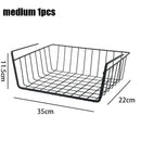 multifunctional storage basket for kitchen and office