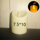 flameless electric candle lamp for wedding and party decorations
