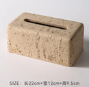 modern resin tissue box for creative decoration