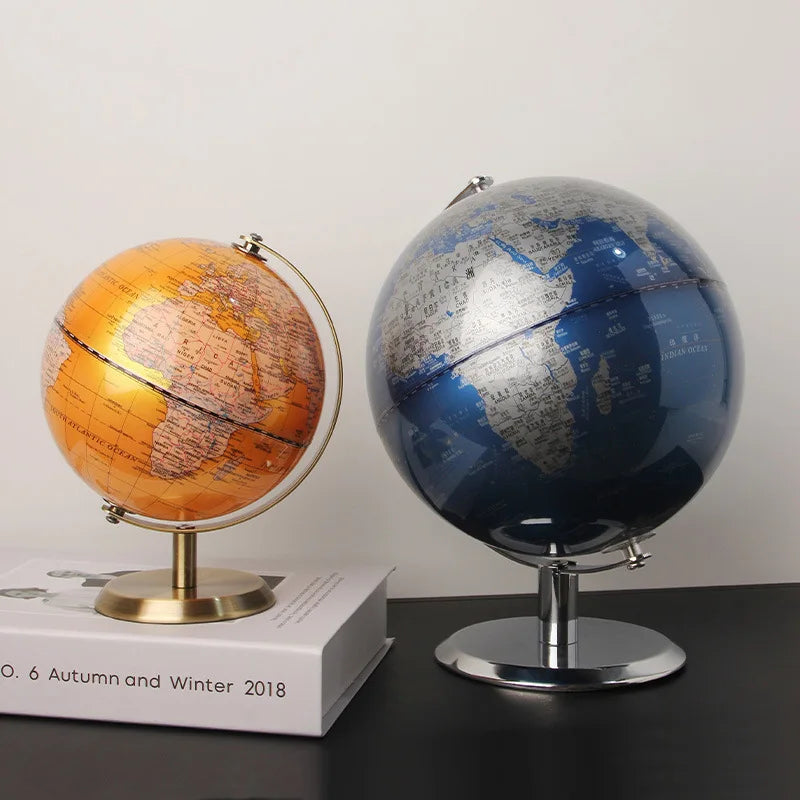creative alloy globe light luxury for home decoration
