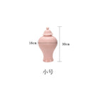 decorative ceramic tea and ginger jar with lid