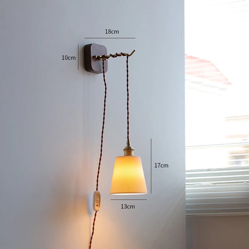 Japanese style LED wall light IWHD - vue 17 sur 23