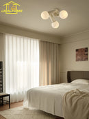 Modern simple LED ceiling light for warm interior decor