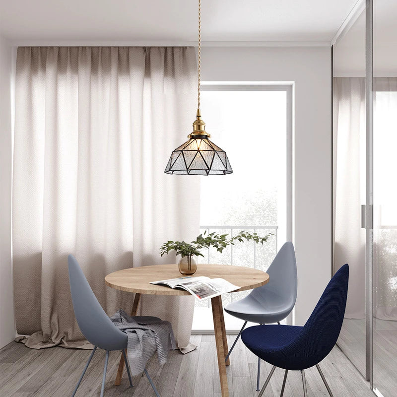 Modern nordic LED retro vintage pendant light