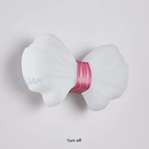 Nordic bow wall light for children's room - vue 7 sur 7