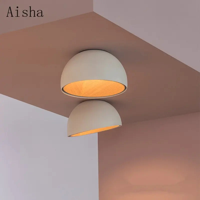 Nordic wrought iron ceiling light Italian designer for decorative interiors - vue 4 sur 10